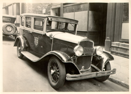 Desoto taxicab, 1930