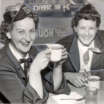 Two women drivers, 1958
