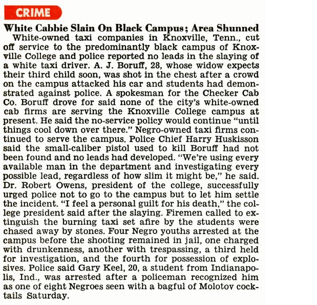 Screenshot of a news article