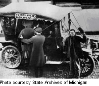 Jitney in historic Michigan