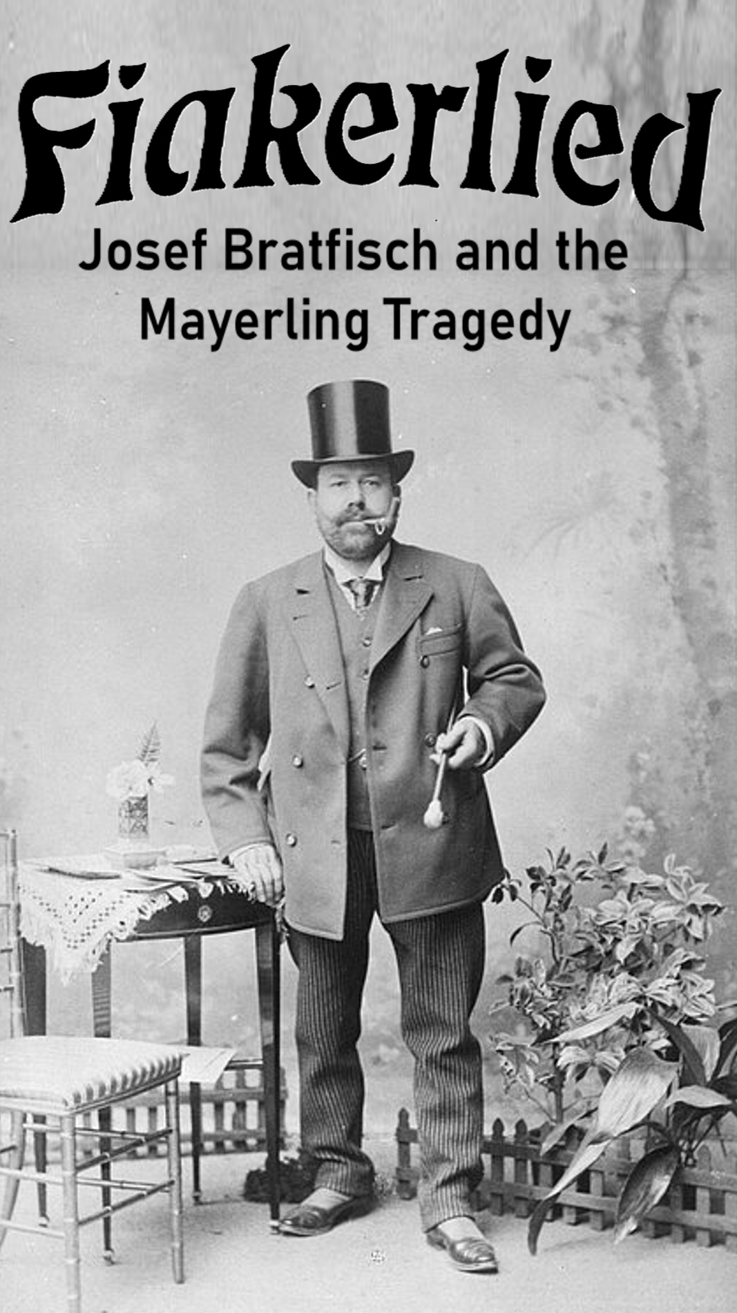 Driver Bratfisch in a top hat and pin stripe pants, which were customary among the private-hire horse-drawn cab drivers of Vienna in the late 1800s Photo of Josef Bratfisch in a top hat and pin stripe pants, which were customary among the private-hire horse-drawn cab drivers of Vienna in the late 1800s