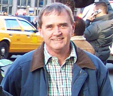 Charles smiles for the camera, New York City 2005